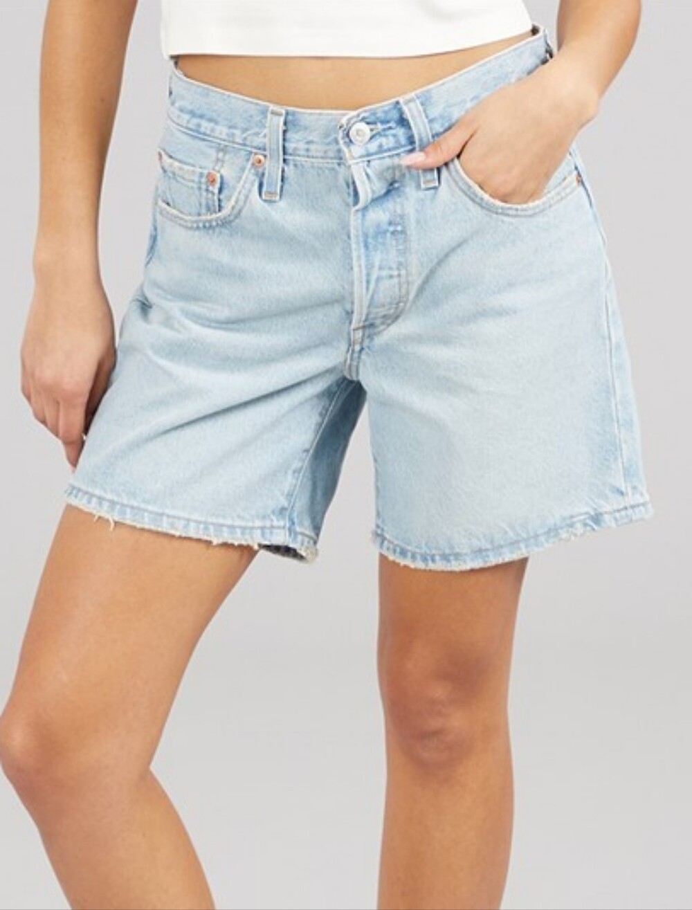 Levis 501 Mid Thigh Take Off Sz 26 Nwt